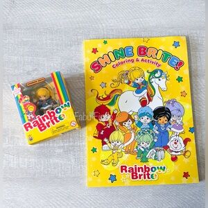 Rainbow Brite Collectible Figure and Coloring Book